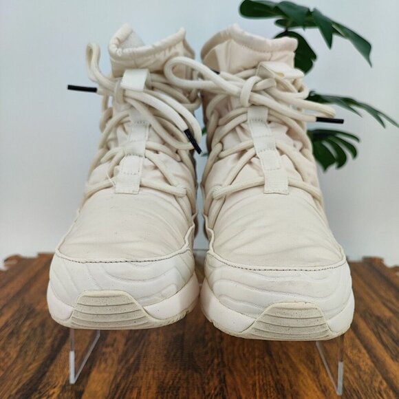 Nike Women's Tanjun White High Rise Phantom Fashion Sneakers Size 8 US - Picture 2 of 9